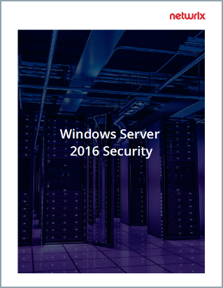 Windows Server 2016 Security